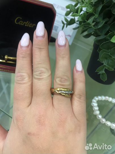 Кольцо тройное Cartier