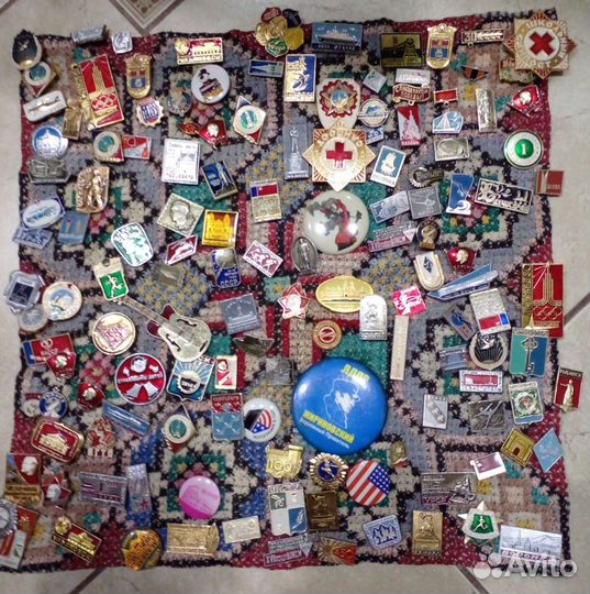 Коллекция значки 50-60 гг Более 200 шт