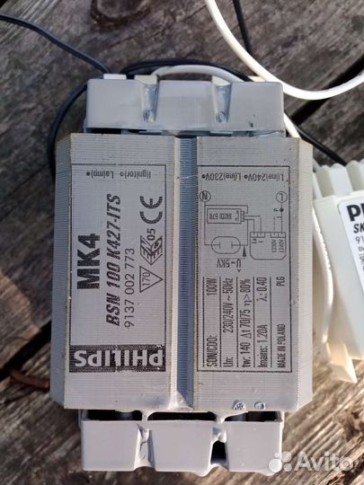 Дроссель пуска Днат 600 philips