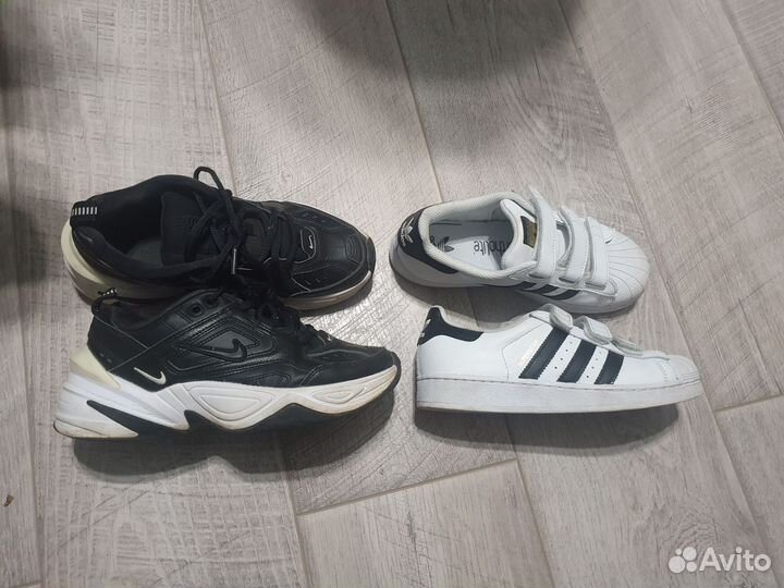 Кроссовки Nike и Adidas