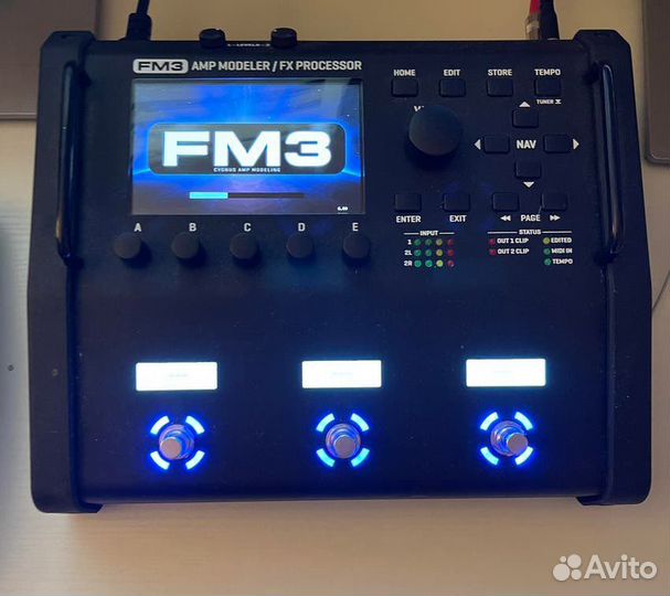 Гитарный процессор fm3 fractal