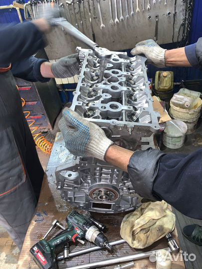 Двигатель G4KD G4KE Kia Hyundai после ремонта