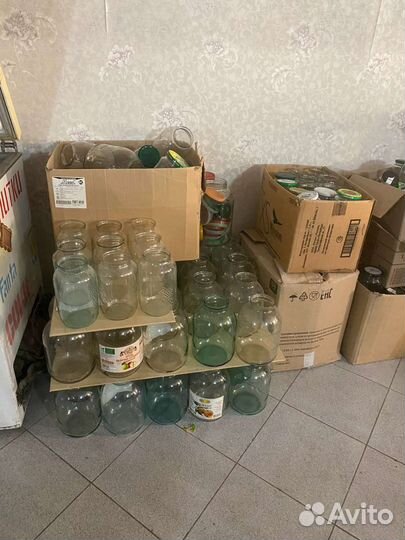 Банка стеклянная 1л/700мл/500мл