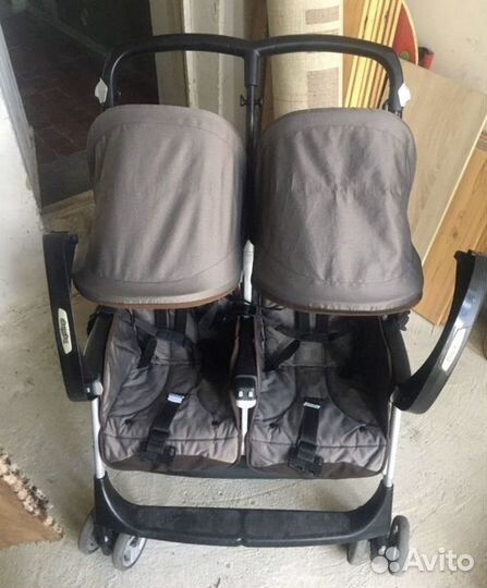 Прогулочная Коляска для двойни peg perego