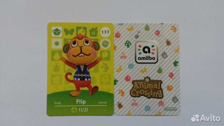 17. Animal Crossing amiibo-карты (171-180) 4U