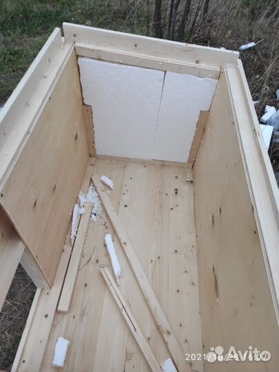 Будка для собаки утепленная