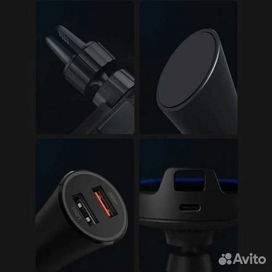Автомобильное зарядное Xiaomi Wireless Charger 30W