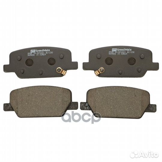 SM-BPH081 speedmate Колодки зад. hyundai Santa Fe