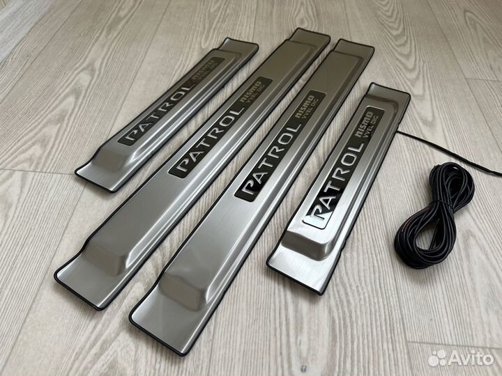 Nissan Patrol (2010-2017) накладки на пороги