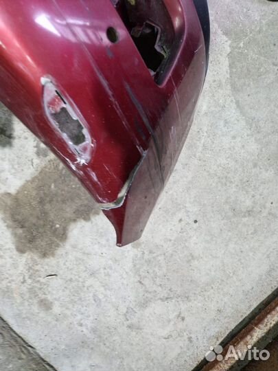 Передний бампер на mazda cx-7