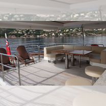 Моторная яхта Benetti Delfino 93, Петринья