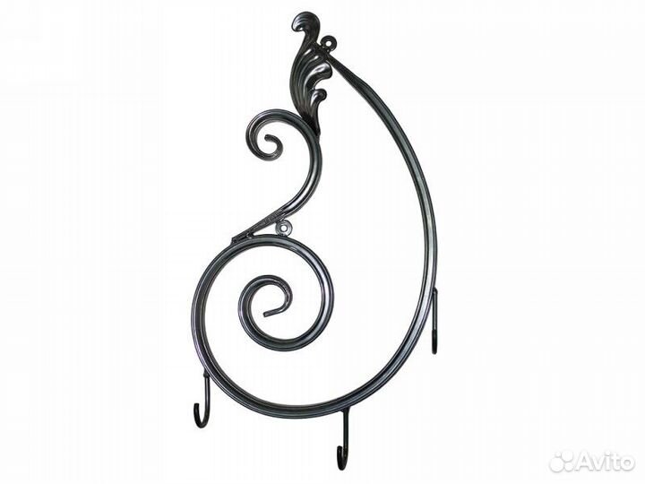 Кованая вешалка настенная, напольная