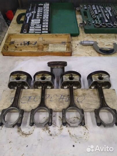 Шатуны, поршни на 6G75