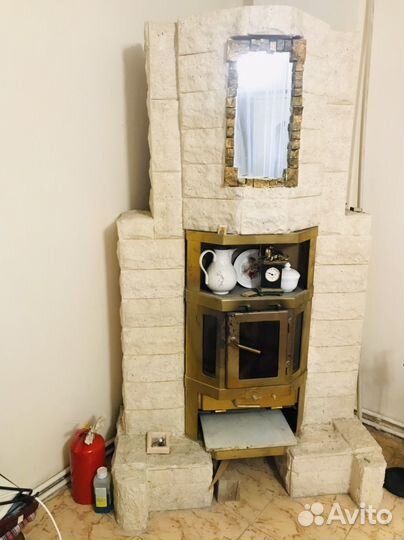 Каминная печь бу