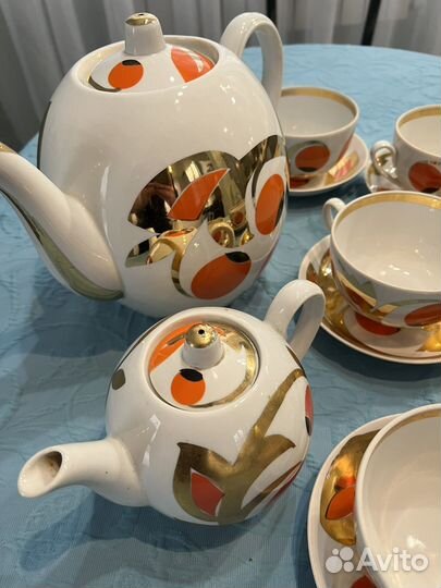 Чайный сервиз вербилки СССР