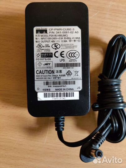 Блок питания Cisco PSA18U-480(JMC)