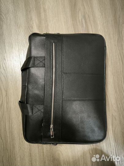 Кожаная сумка для ноутбука