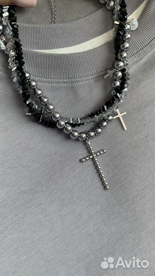 Бусы колье ожерелье ручная работа