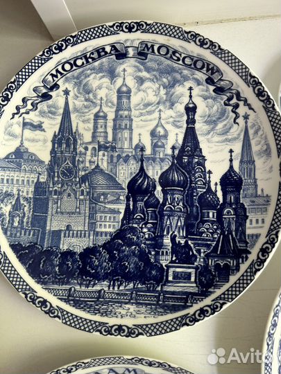 Коллекция настенных тарелок 