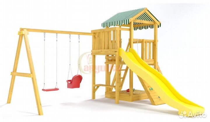 Детская игровая спортивная площадка Мастер 2 Plus