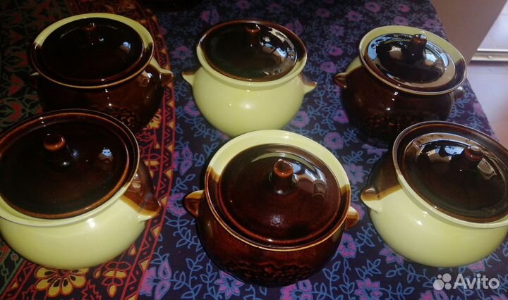 Горшочки горшки для запекания новые