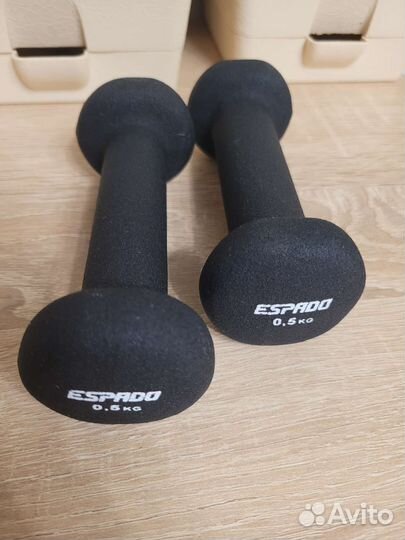 Гантели прорезиненые