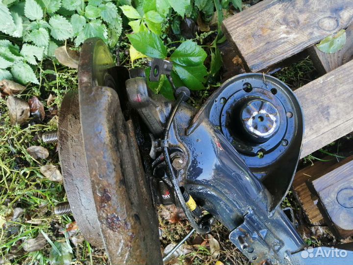 Задняя балка Hyundai Solaris 1