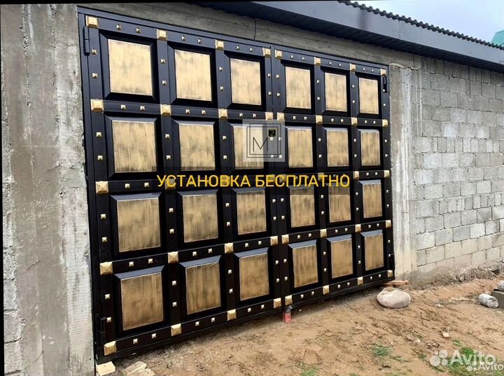 Ворота в стиле артдеко