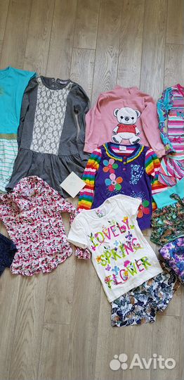 Вещи для девочки пакетом р.116-122