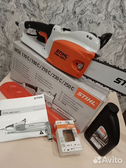 Новая электрическая пила Stihl MSE 250C Германия