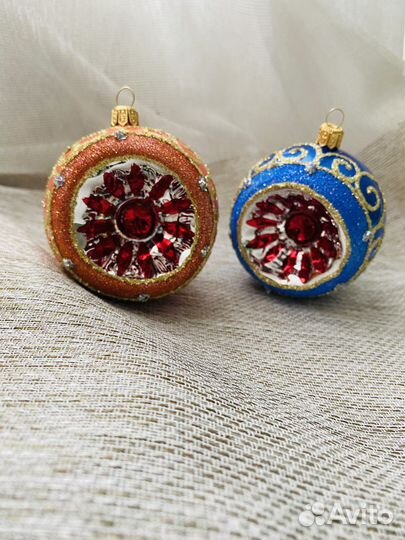 Елочные игрушки клин Ёлочка «Огонёк»