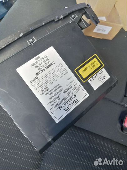 Штатная магнитола тойота auris