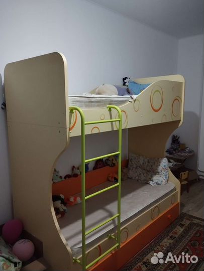 Двухъярусная кровать бу