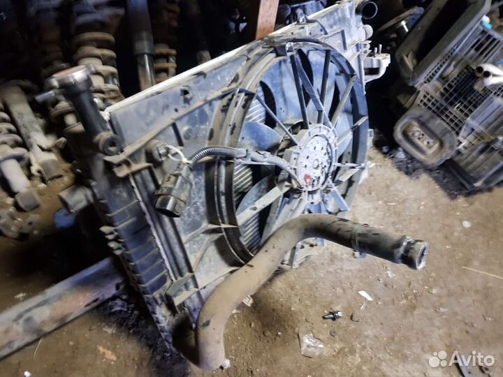 Диффузор вентилятор Kia sportage II G4GC МКПП