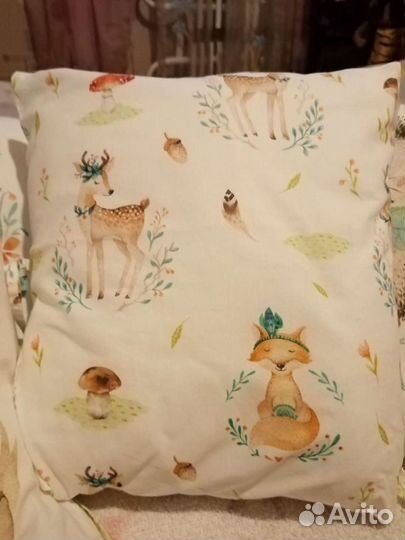 Бортики в детскую кроватку бу