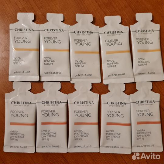 Пробники Christina Forever Young крем сыворотка