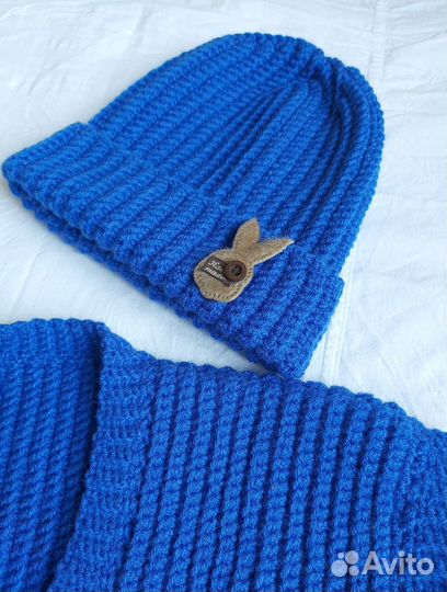 Шапка и жилетка (ручная работа)