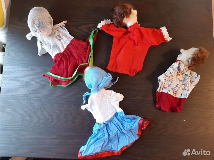 Куклы игровые 4шт