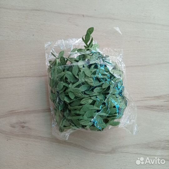 Искусственные листья рукоделие скрапбукинг