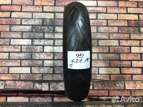 120 70 17 dunlop sportmax roadmart Мотошины Б/у