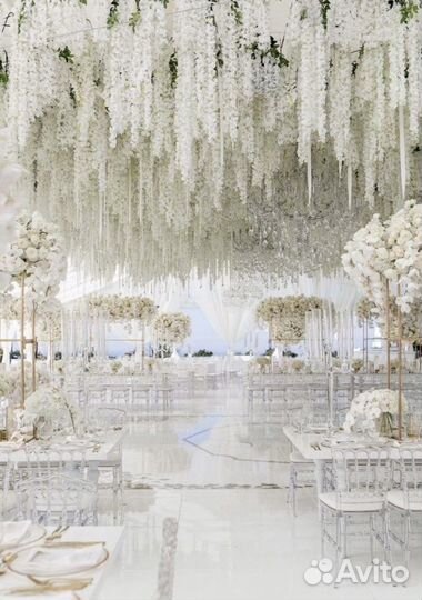 Лиана,глициния, зелень, рускус, все для свадьбы