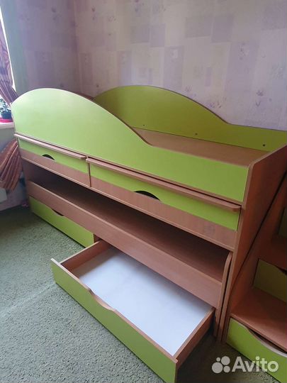 Двухъярусная кровать бу