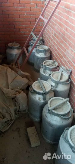 Фляга алюминиевая бу 40л