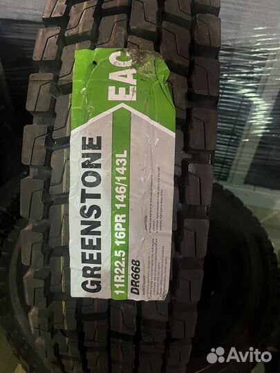 Грузовые шины 11R22.5 16PR greenstone DR668