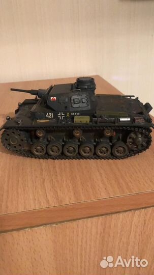 Готовая модель танка T-III