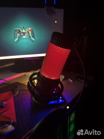 Микрофон hyperx quadcast s