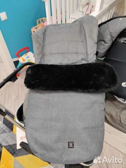 Коляска Moon resea 3 в 1 + зимний комплект
