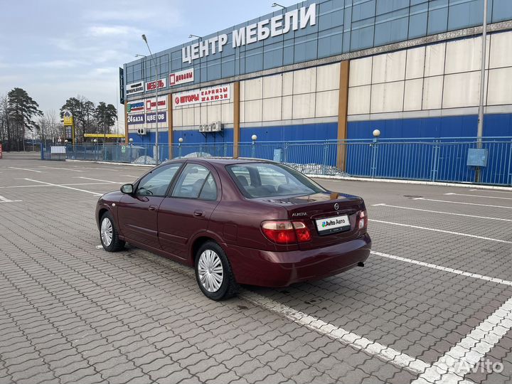Nissan Almera 1.5 МТ, 2004, 271 000 км