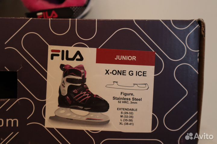 Ледовые коньки fila X-ONE G ICE