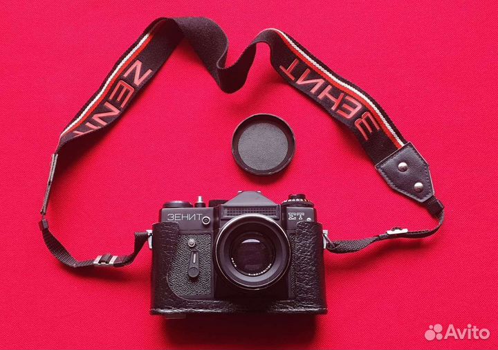 Фотоаппарат Зенит ет с объективом Гелиос 44-2 2/58